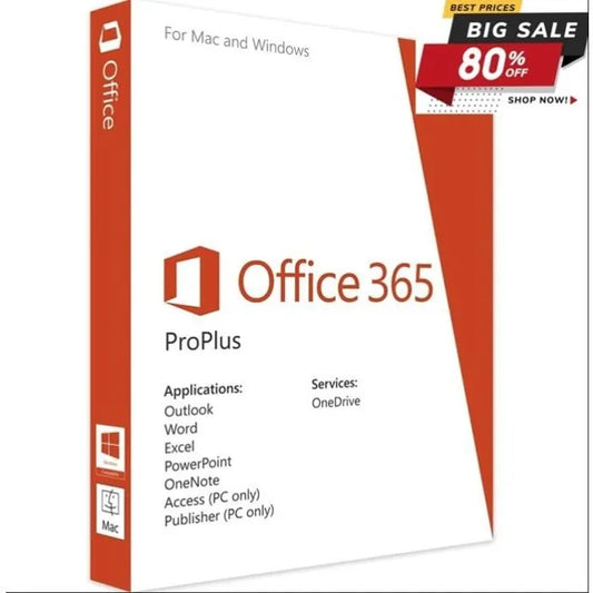 Microsoft Office 365 2019 pro plus à vie