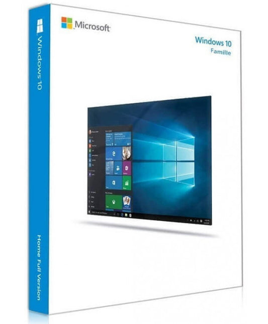 Microsoft Windows 10 Famille  (Home) - 32/64 bits