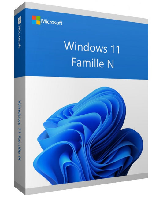 Microsoft Windows 11 Famille (Home N) - 64 bits