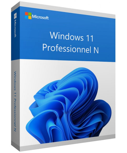 Microsoft Windows 11 Professionnel N (Professional N) - 64 bits